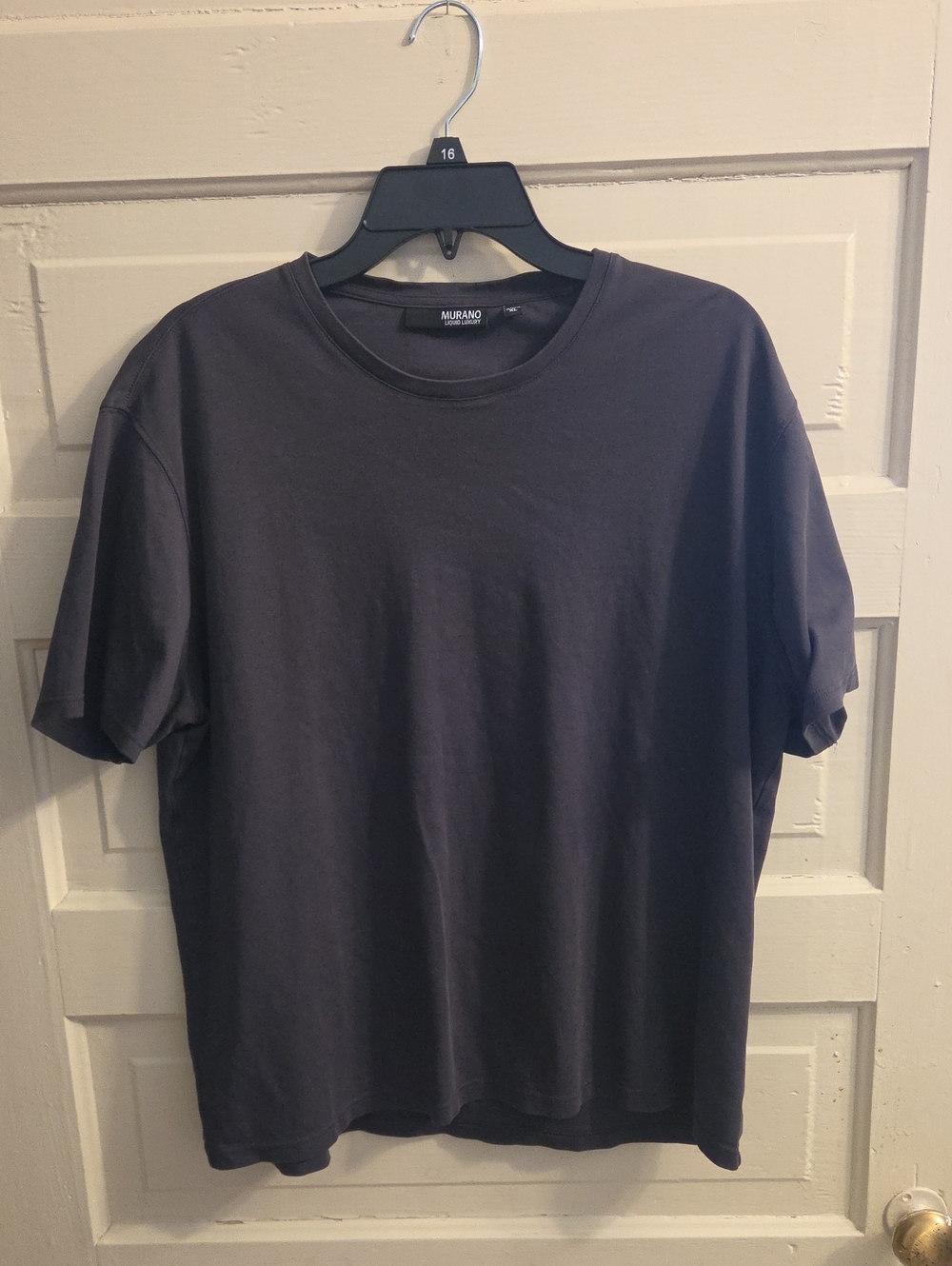 Murano Men's Crew Neck T-Shirt — Charcoal Gray